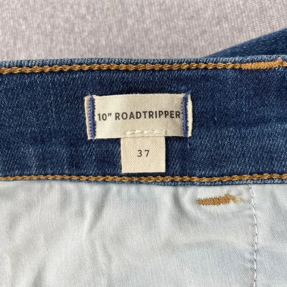 Madewell Jeans Womens 37 Blue Skinny Roadtripper High Rise Stretch Medium Wash